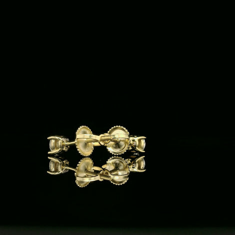 Brilliant Round Diamond Stud Earrings | 0.6ct VVS | 4mm