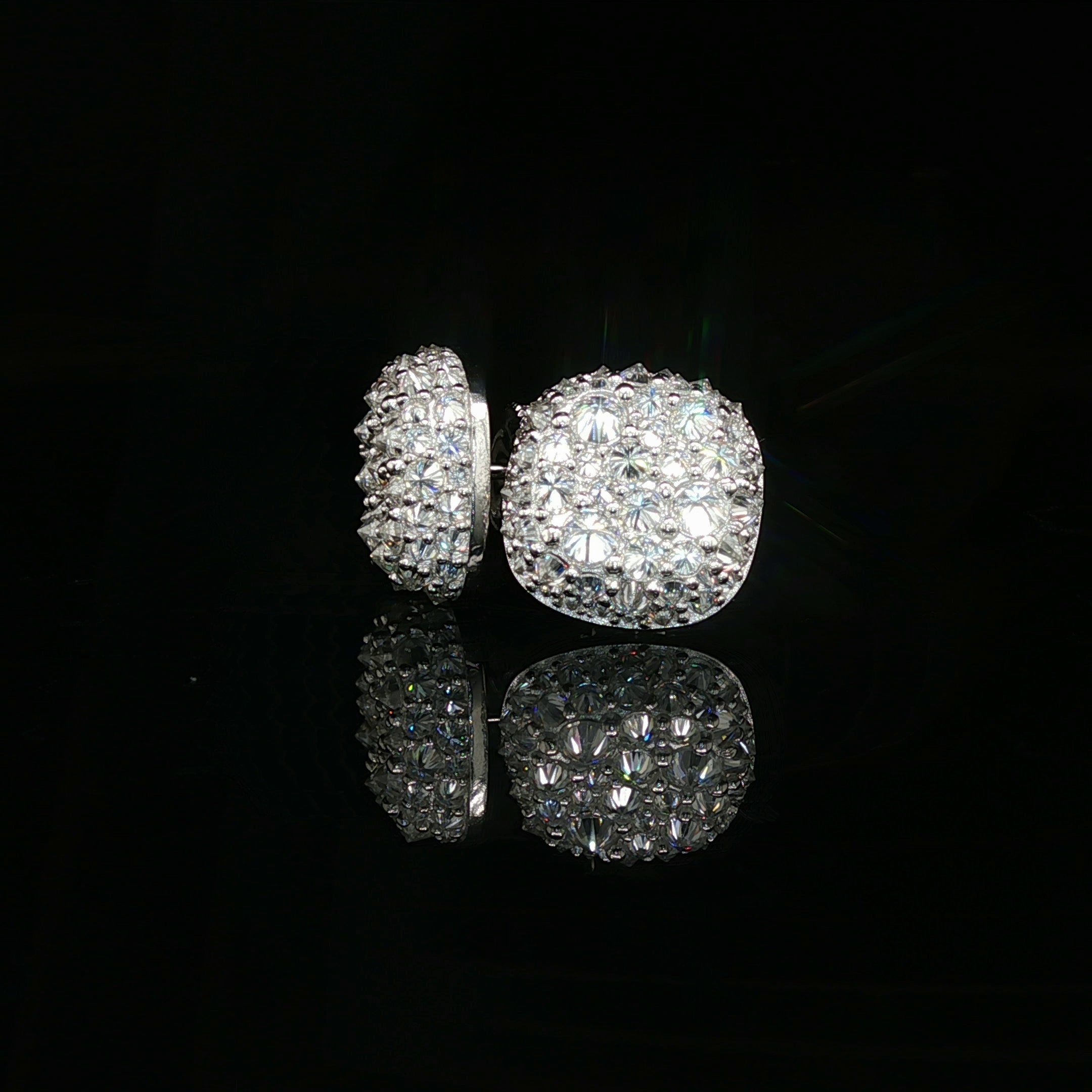 Men's Iced Out Domed 