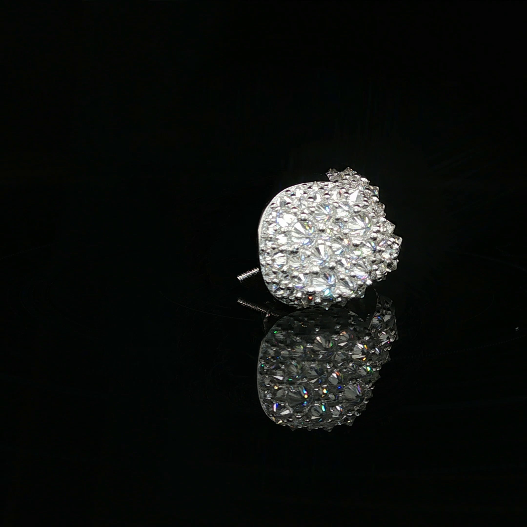 Men's Iced Out Domed 