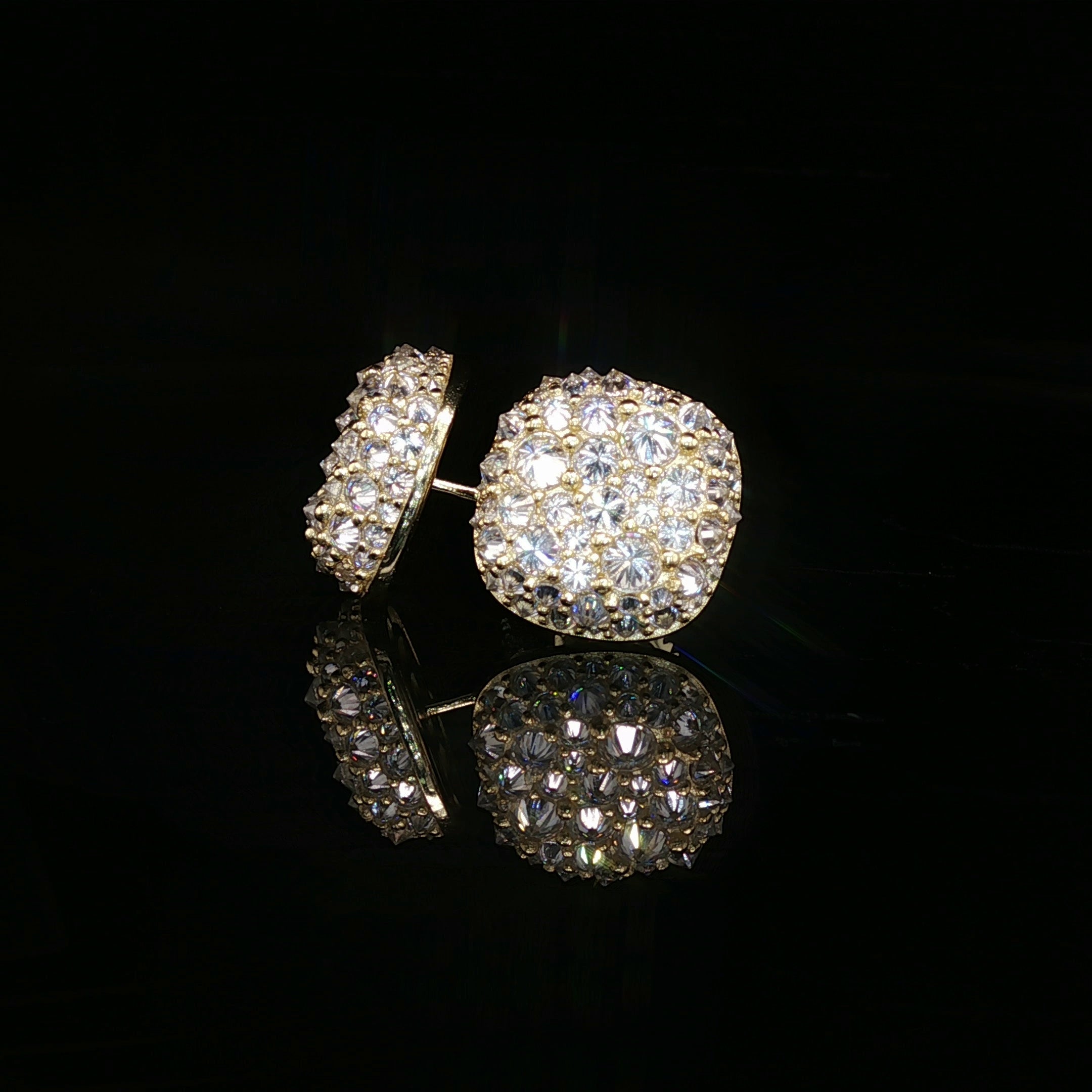 Men's Iced Out Domed 