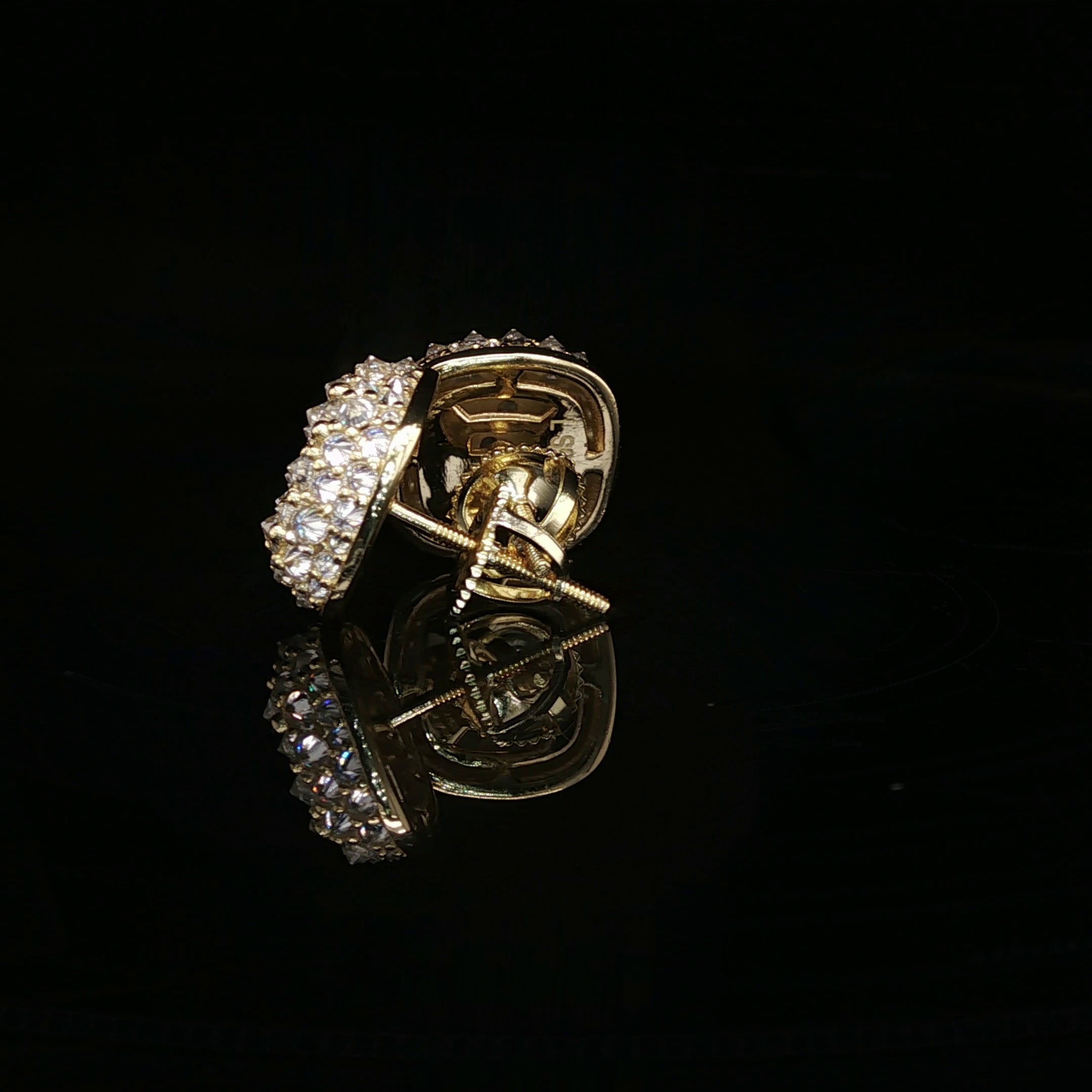 Men's Iced Out Domed 