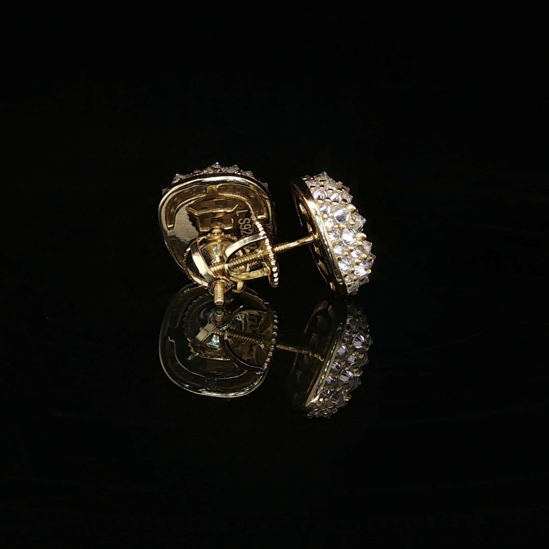 Men's Iced Out Domed 