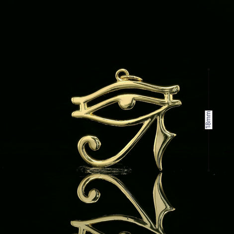 Eye of Horus Protection Pendant | 18mm | VVS