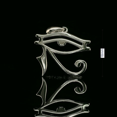 Eye of Horus Protection Pendant | 18mm | VVS