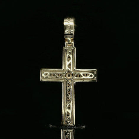 Iced Out Diamond Cross Pendant | 1.6ct | 29mm | VVS