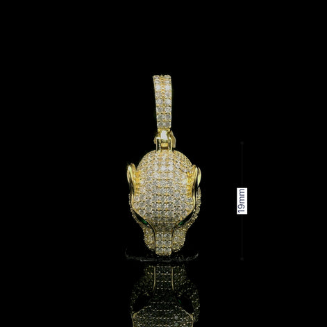 Moissanite Panther Pendant | 34mm | VVS