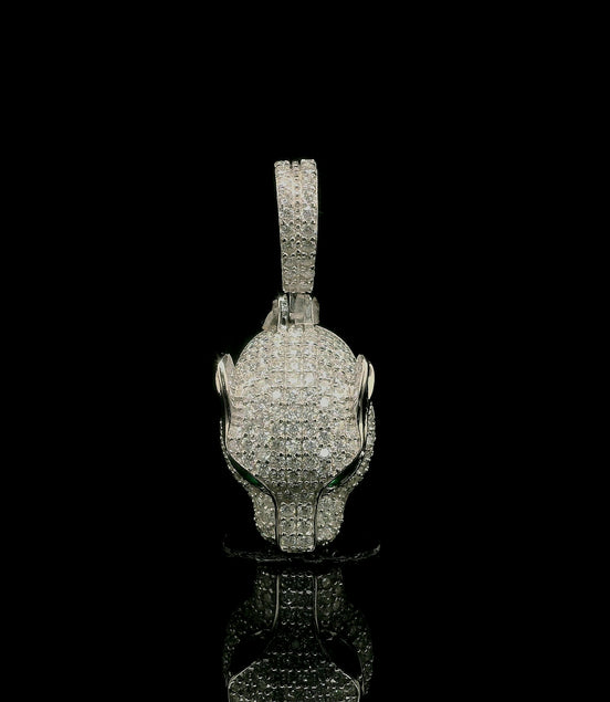 Moissanite Panther Pendant | 34mm | VVS