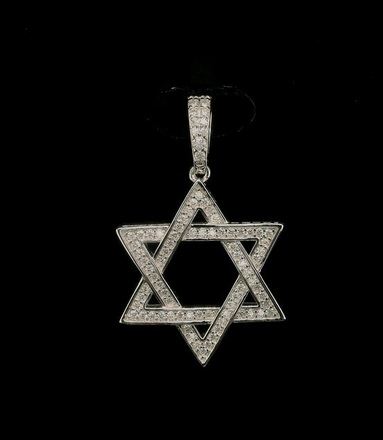 Iced Out Moissanite Star Pendant | 1.76ct | 23mm | VVS