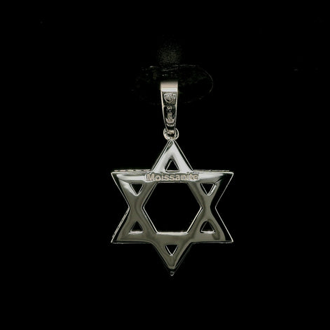 Iced Out Moissanite Star Pendant | 1.76ct | 23mm | VVS