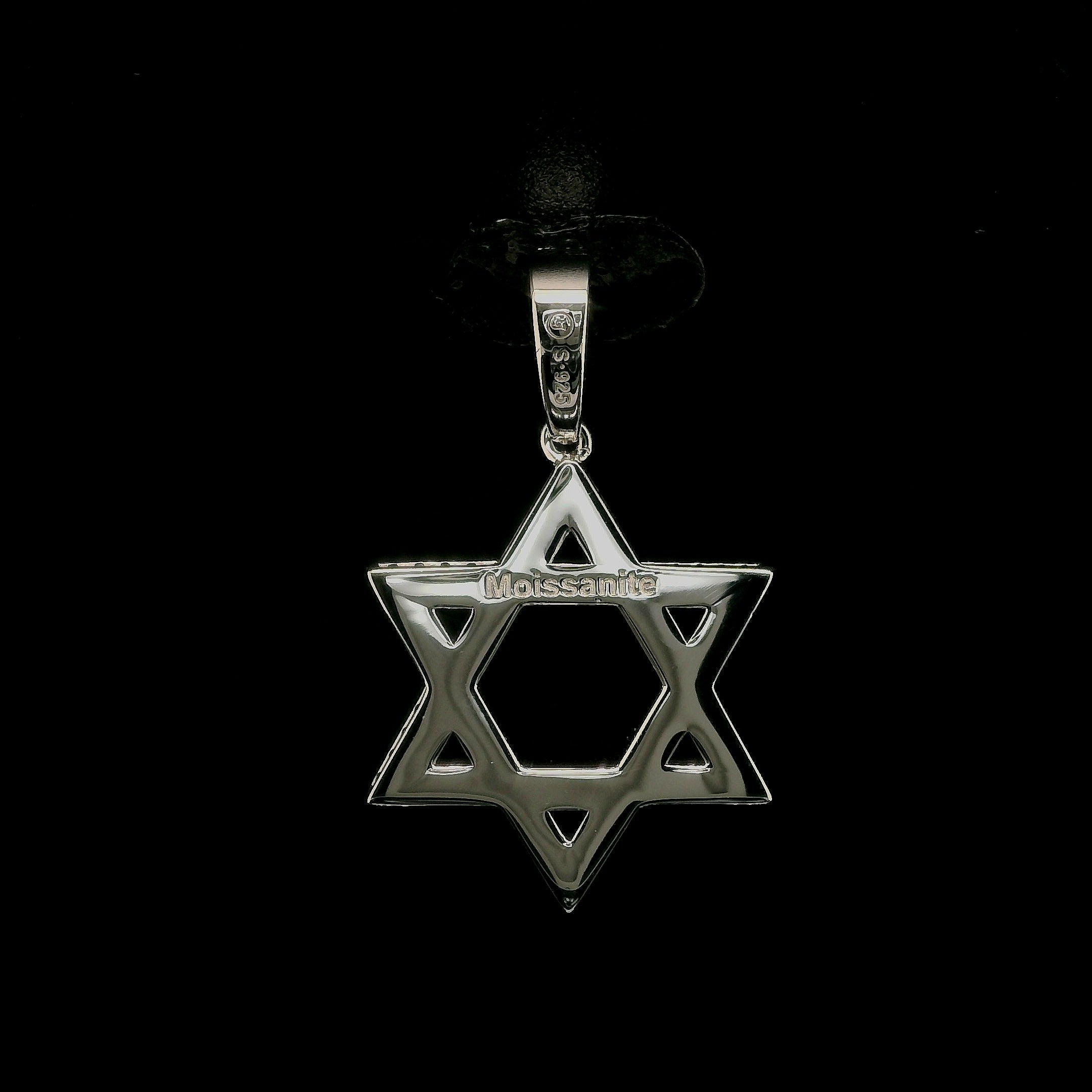 Iced Out Moissanite Star Pendant | 1.76ct | 23mm | VVS