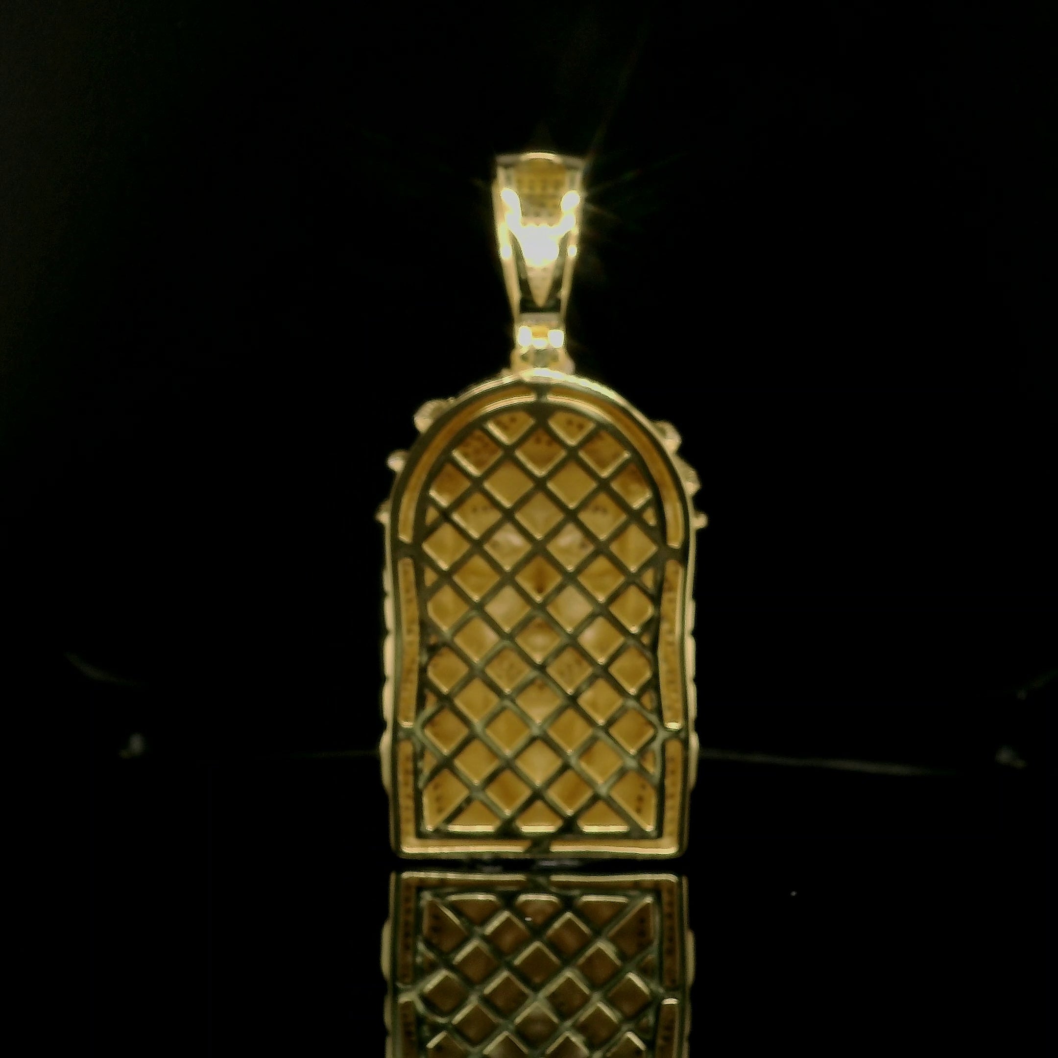 Men's Iced Out Jesus Piece Pendant | 2.88ct | 43mm | VVS