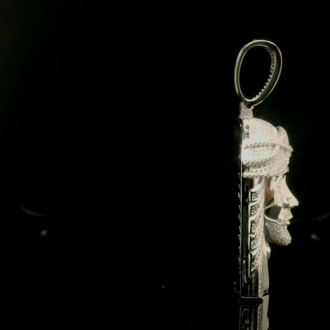Men's Iced Out Jesus Piece Pendant | 2.88ct | 43mm | VVS