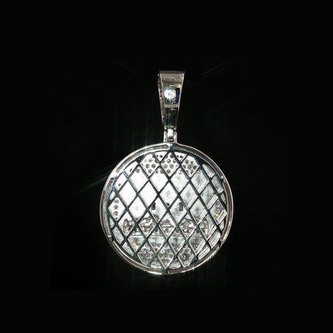 Last Supper Medallion Pendant | 925 Sterling Silver | 1.2Ctw Moissanite