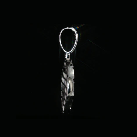 Last Supper Medallion Pendant | 925 Sterling Silver | 1.2Ctw Moissanite