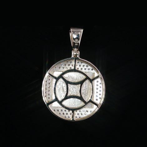 Men's Iced Out Last Supper Round Medallion | 25mm | VVS