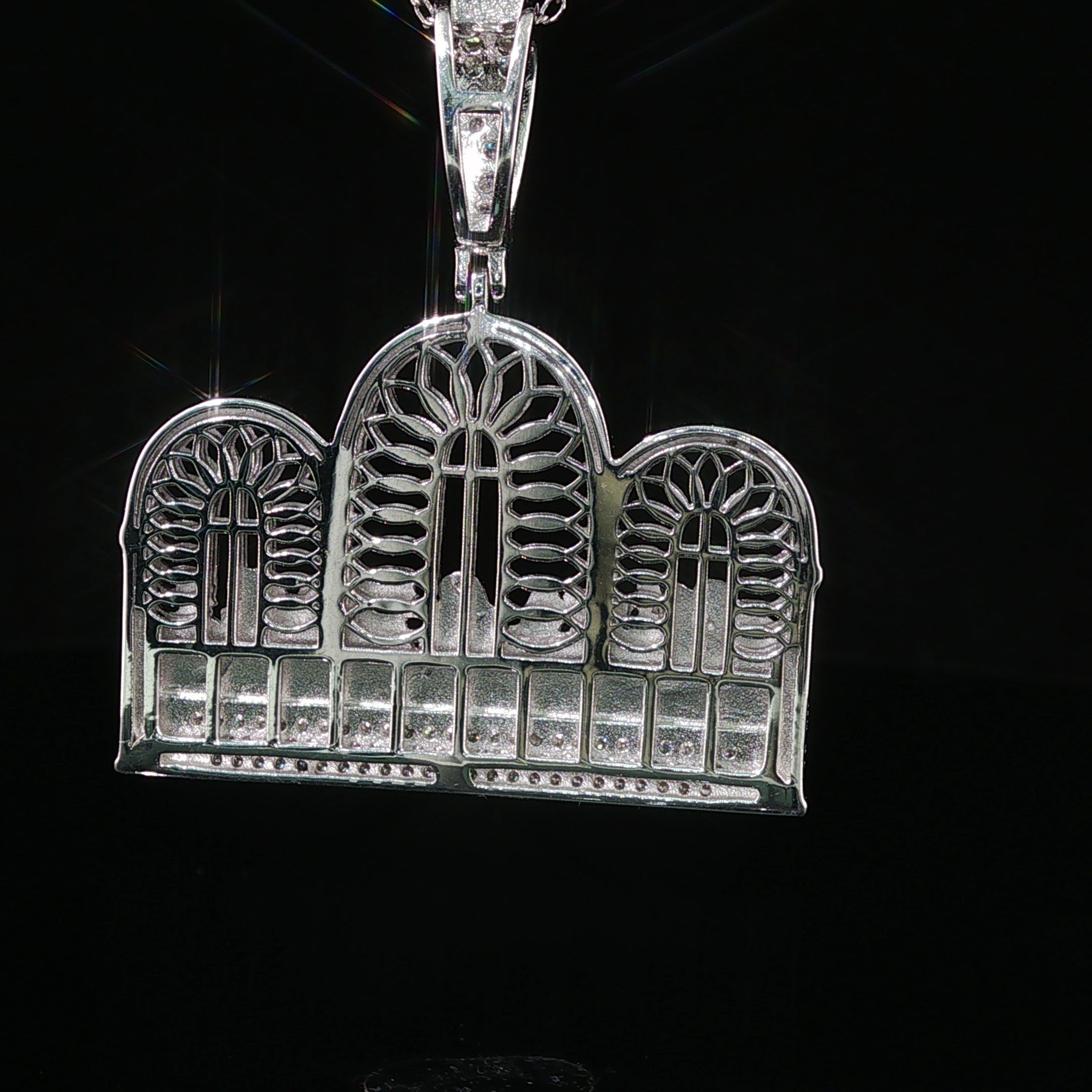 Iced Out Last Supper Pendant | 25mm-35mm | VVS