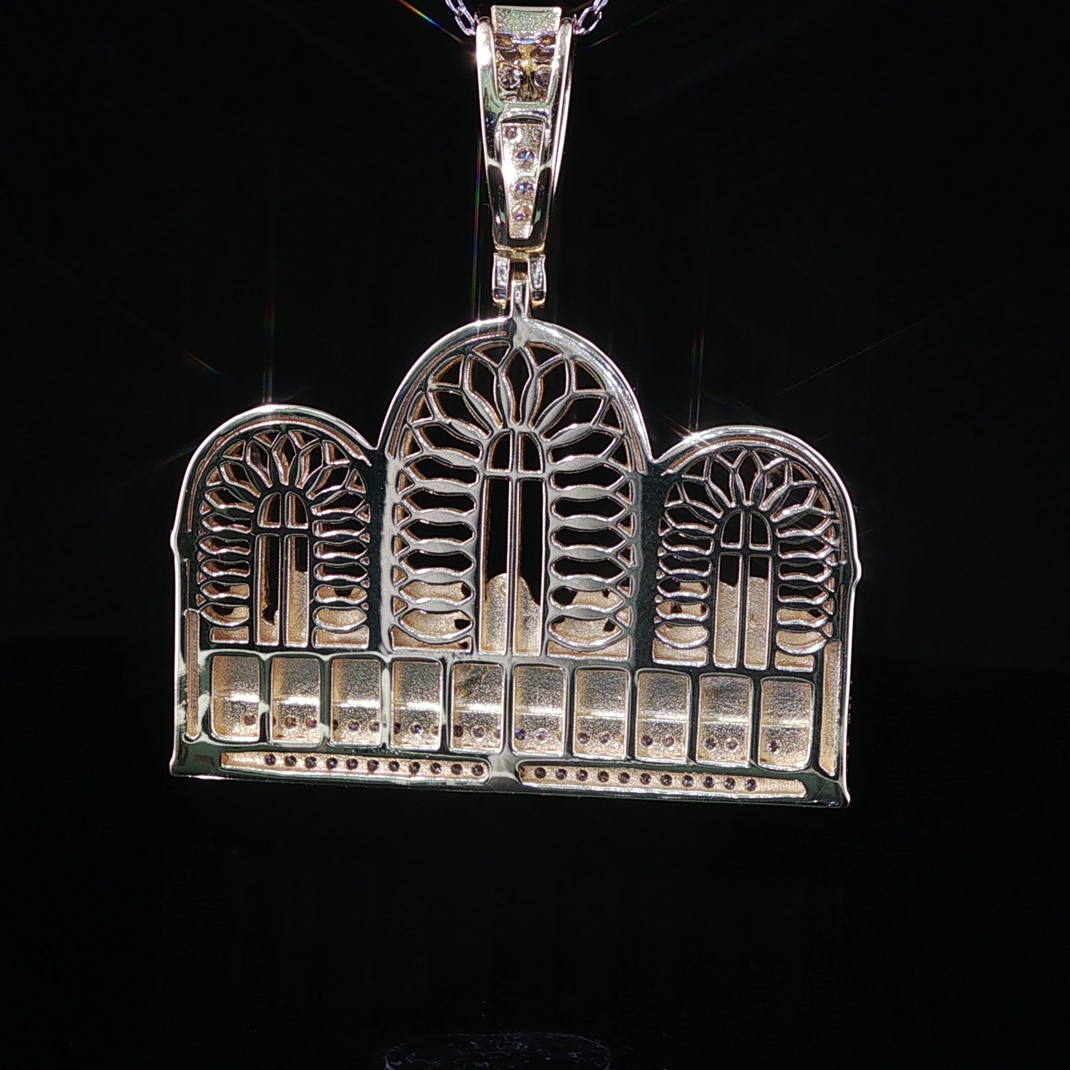 Iced Out Last Supper Pendant | 25mm-35mm | VVS