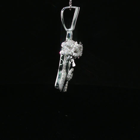 Men's Iced Out Jesus Piece Pendant – 925 Sterling Silver | VVS Moissanite Accents | 14K Gold & Rhodium Options