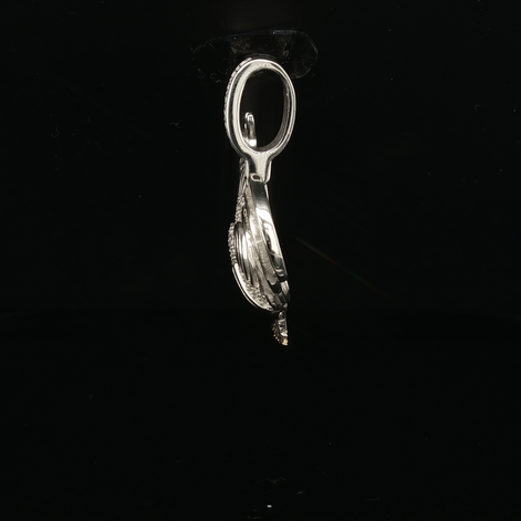 Men's Iced Out "Rooster" Statement Pendant – 925 Sterling Silver | VVS Moissanite