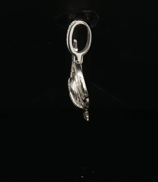 Men's Iced Out "Rooster" Statement Pendant – 925 Sterling Silver | VVS Moissanite