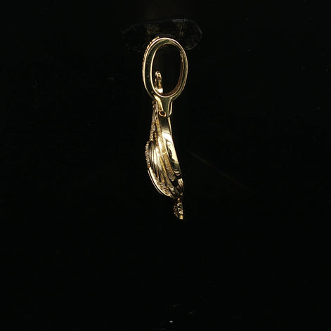 Men's Iced Out "Rooster" Statement Pendant – 925 Sterling Silver | VVS Moissanite