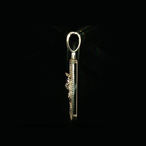 Lion King Pendant| 925 Silver Moissanite |Iced Out Hip Hop Charm| Silver or Gold Finished