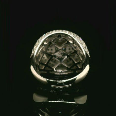 Moissanite Hip Hop Ring | 5.12ct | 21mm | VVS