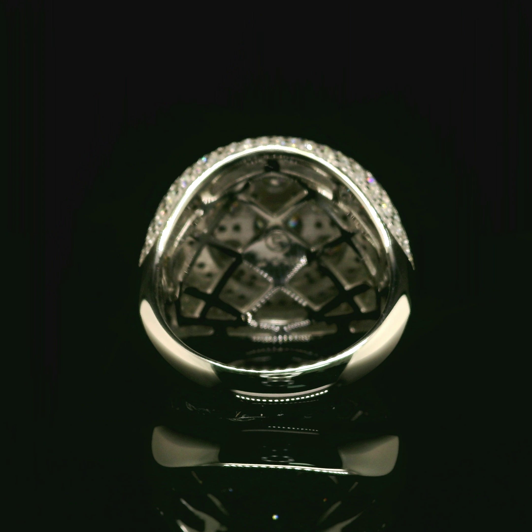 Moissanite Hip Hop Ring | 5.12ct | 21mm | VVS